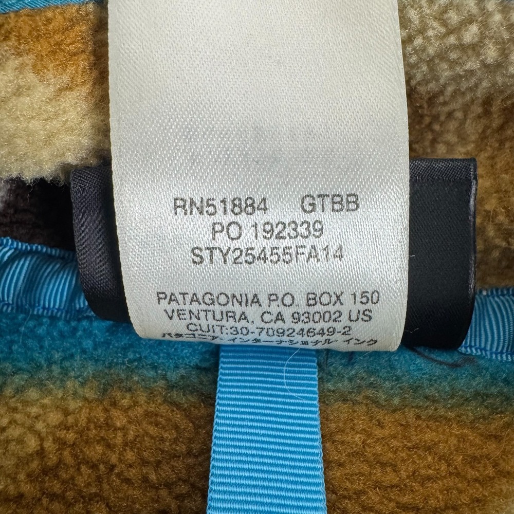 Patagonia Synchilla Lightweight Snap-T Pullover Guatemala Tango 25455 Womens S - Picture 10 of 15